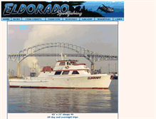 Tablet Screenshot of eldoradosportfishing.com